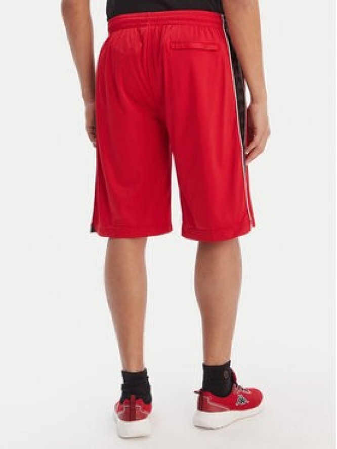 Kappa Szorty sportowe Banda Treadwellz 304KQ20 Czerwony Regular Fit