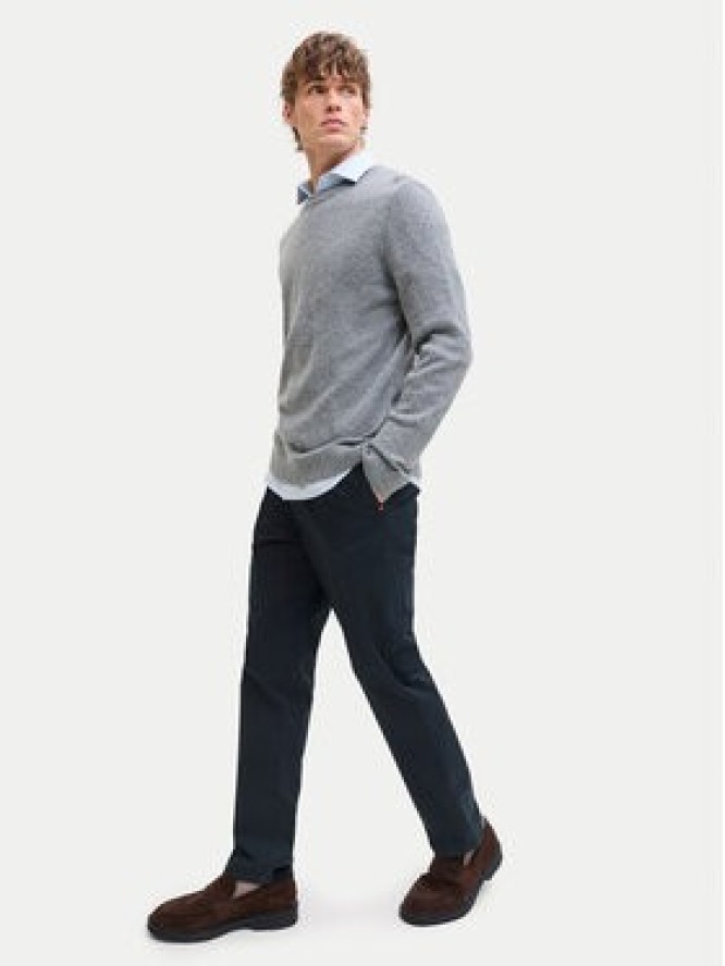 Jack & Jones Chinosy Stollie 12292970 Granatowy Regular Fit