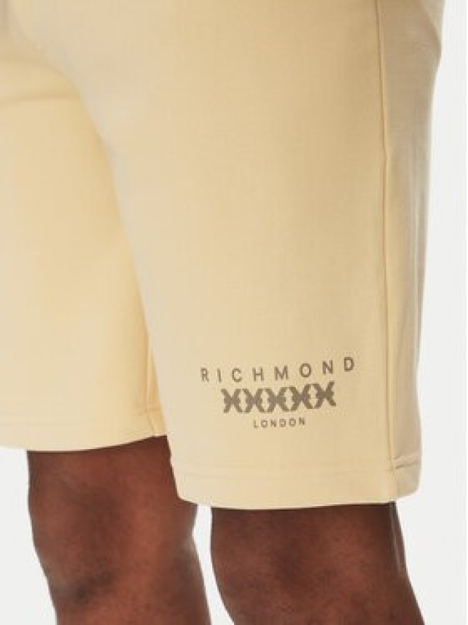 Richmond X Szorty sportowe UMP25007BE Beżowy Regular Fit