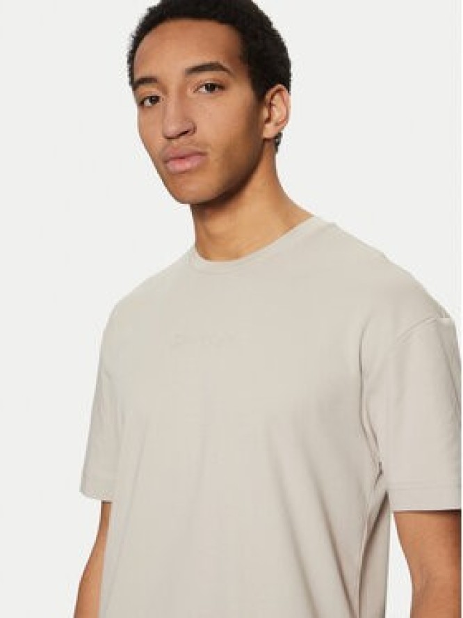 Calvin Klein T-Shirt K10K114167 Beżowy Slim Fit