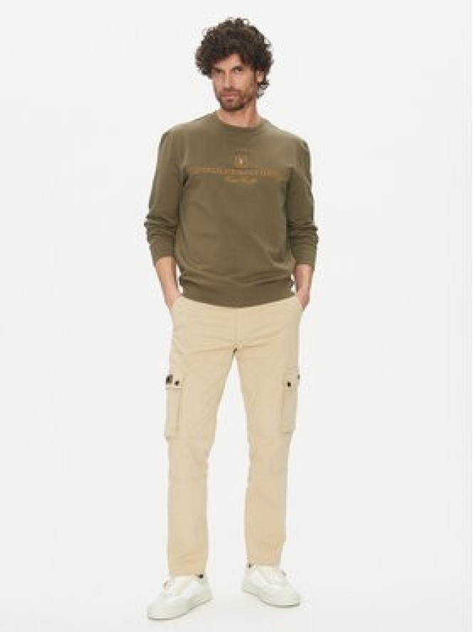 Aeronautica Militare Bluza 251FE2005F459 Khaki Regular Fit