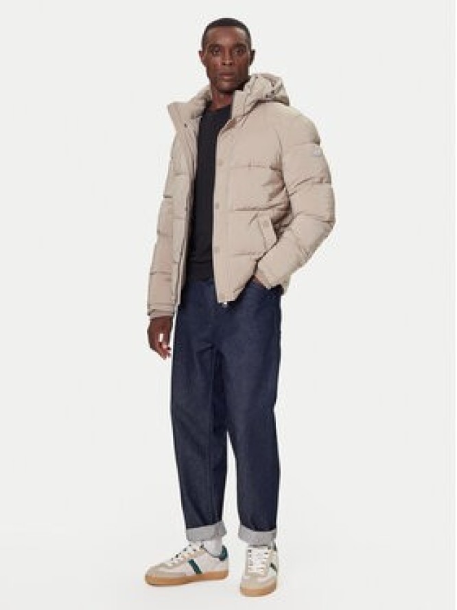 Guess Kurtka zimowa M4BL21 WGJ42 Beżowy Regular Fit