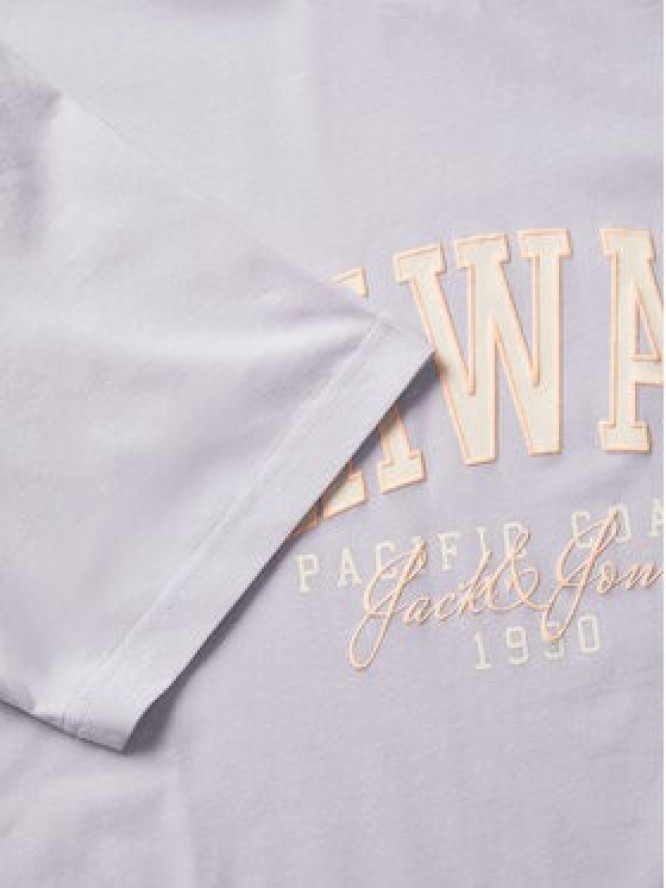 Jack & Jones T-Shirt Detroit 12268441 Fioletowy Relaxed Fit