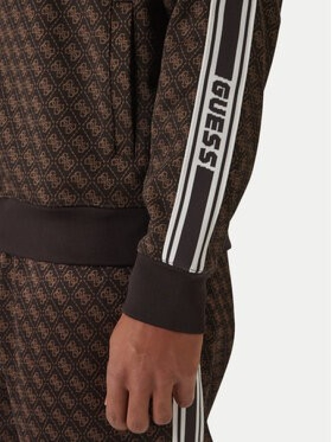 Guess Bluza Z5BQ13 K2042 Brązowy Relaxed Fit