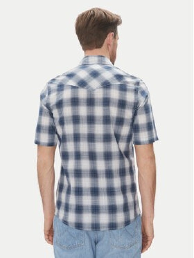 Wrangler Koszula Western 112362381 Niebieski Regular Fit