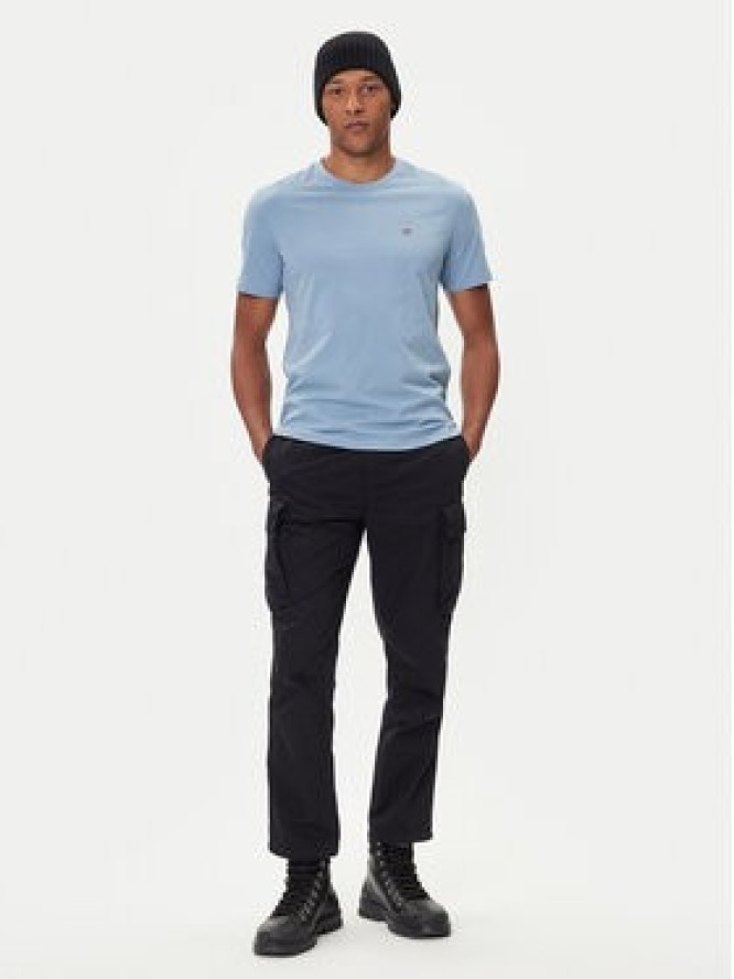 Napapijri T-Shirt Salis NP0A4H8D Niebieski Regular Fit