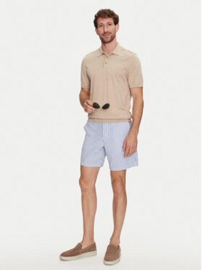 Gap Szorty materiałowe 624260-03 Niebieski Regular Fit