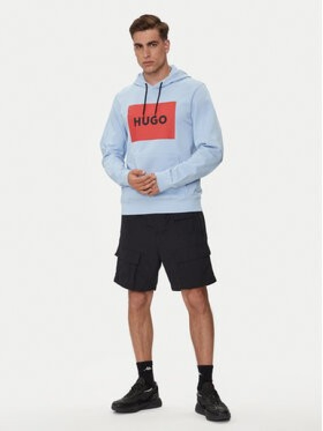 Hugo Bluza Duratschi223 50473168 Niebieski Regular Fit