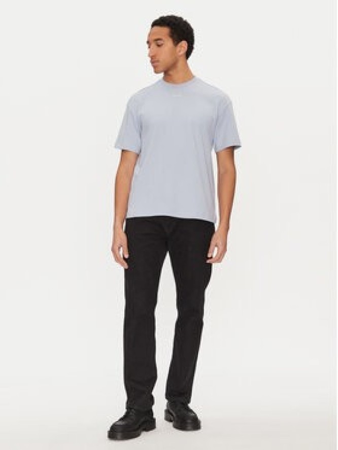 Calvin Klein T-Shirt Nano Logo K10K112487 Niebieski Regular Fit