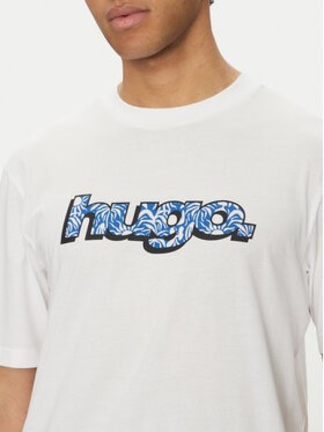 HUGO T-Shirt Nugibol 50542932 Biały Regular Fit