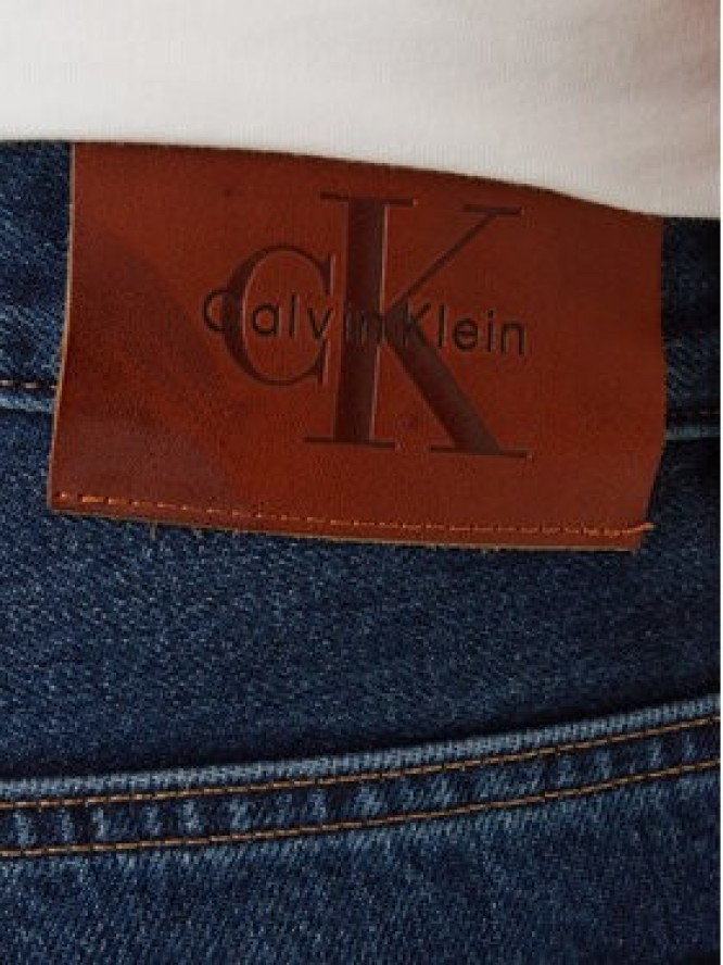 Calvin Klein Jeans Szorty jeansowe LV04RF792G Niebieski
