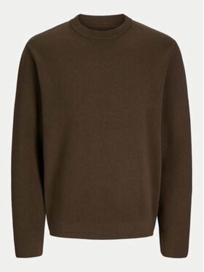 Jack & Jones Sweter Milano 12259666 Beżowy Relaxed Fit