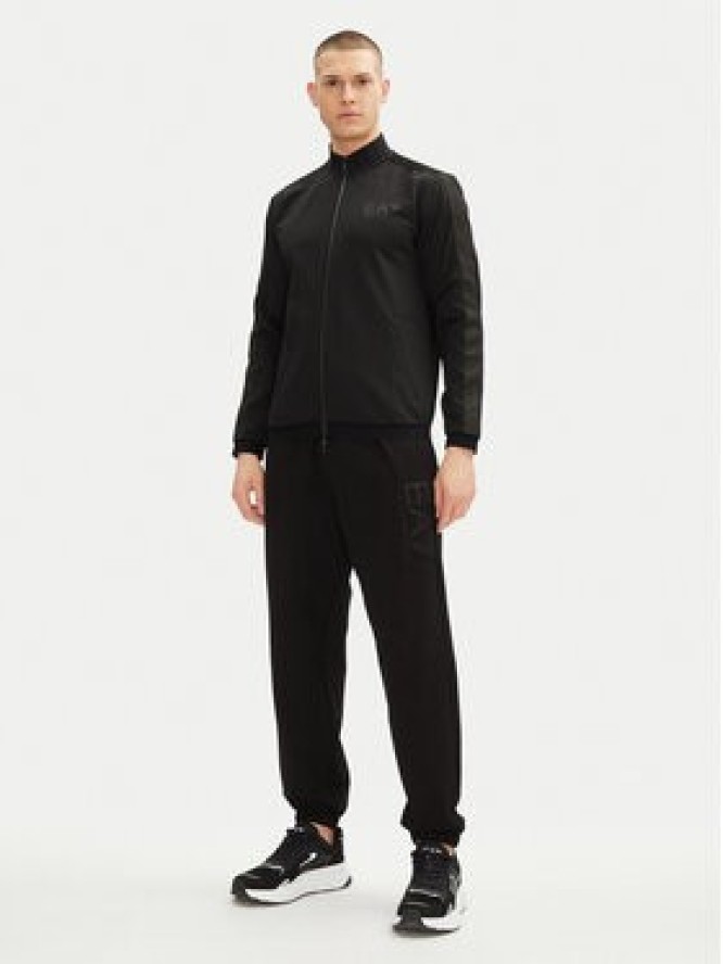 EA7 Emporio Armani Bluza 7M000307 AF13526 UC001 Czarny Regular Fit