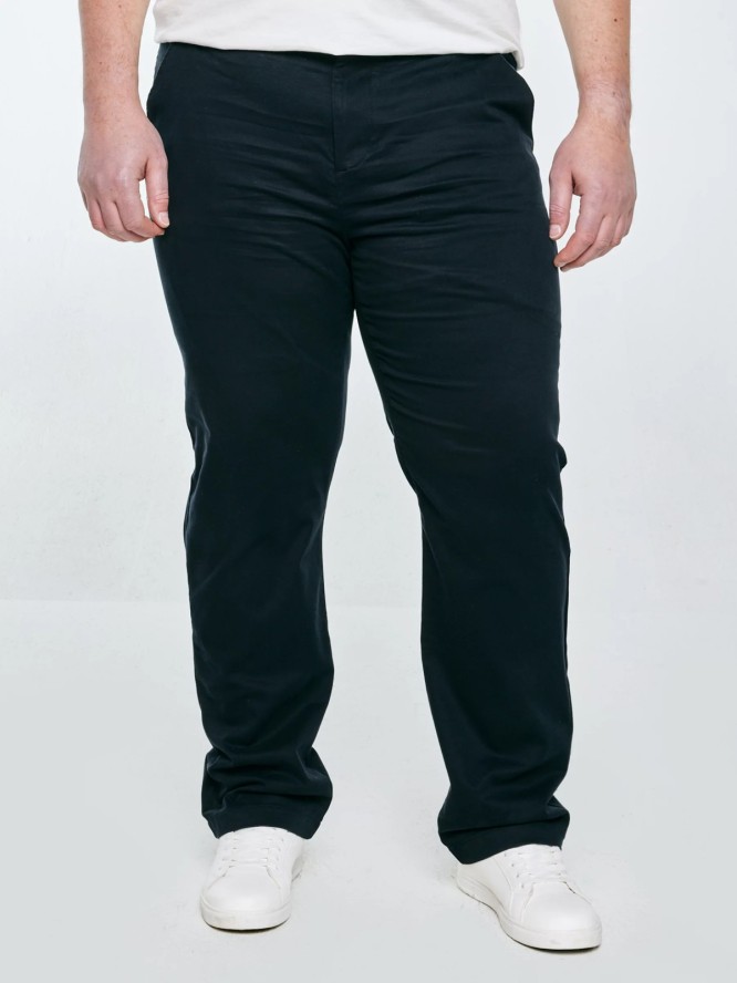 Spodnie męskie chinosy czarne Trevor 906