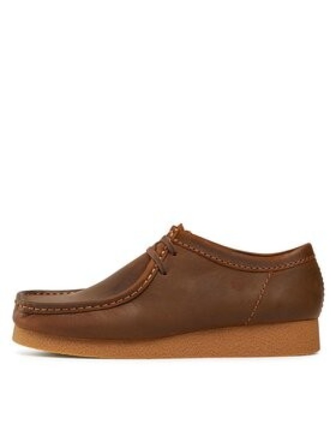 Clarks Mokasyny Wallabee Evo 261728197 Brązowy