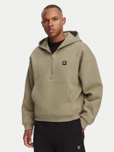HUGO Bluza Dabinhood 50563019 Beżowy Oversize