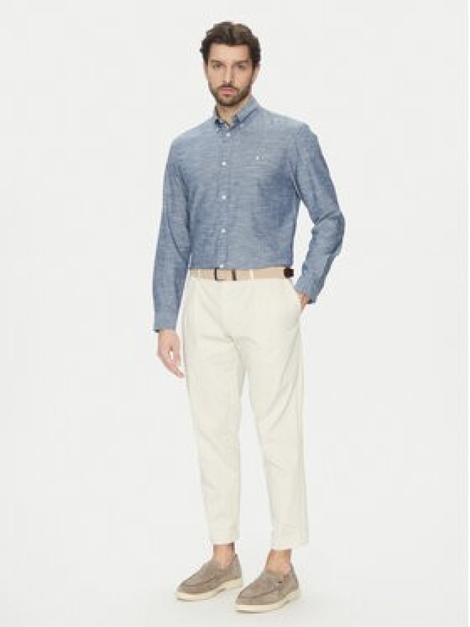 Jack & Jones Koszula Summer 12274599 Niebieski Regular Fit