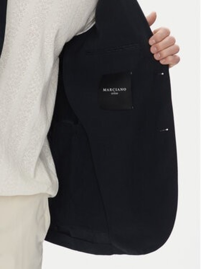 Marciano Guess Marynarka 5GHN15 2310Z Granatowy Regular Fit