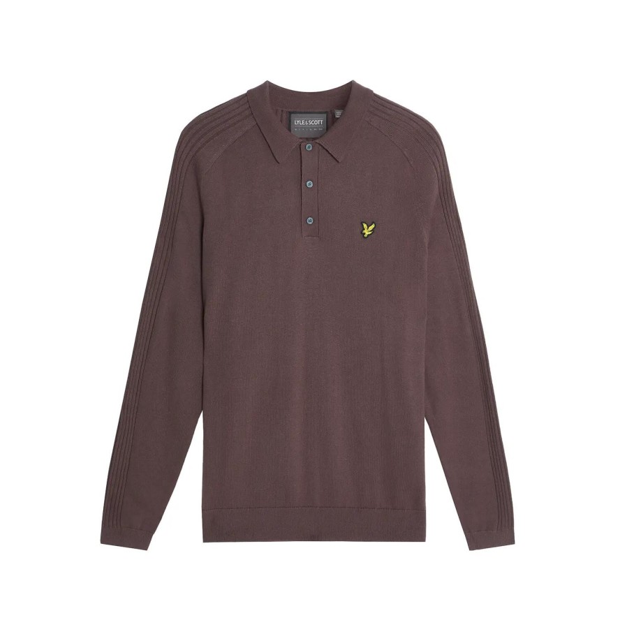 Koszulka polo z długim rękawem Lyle & Scott