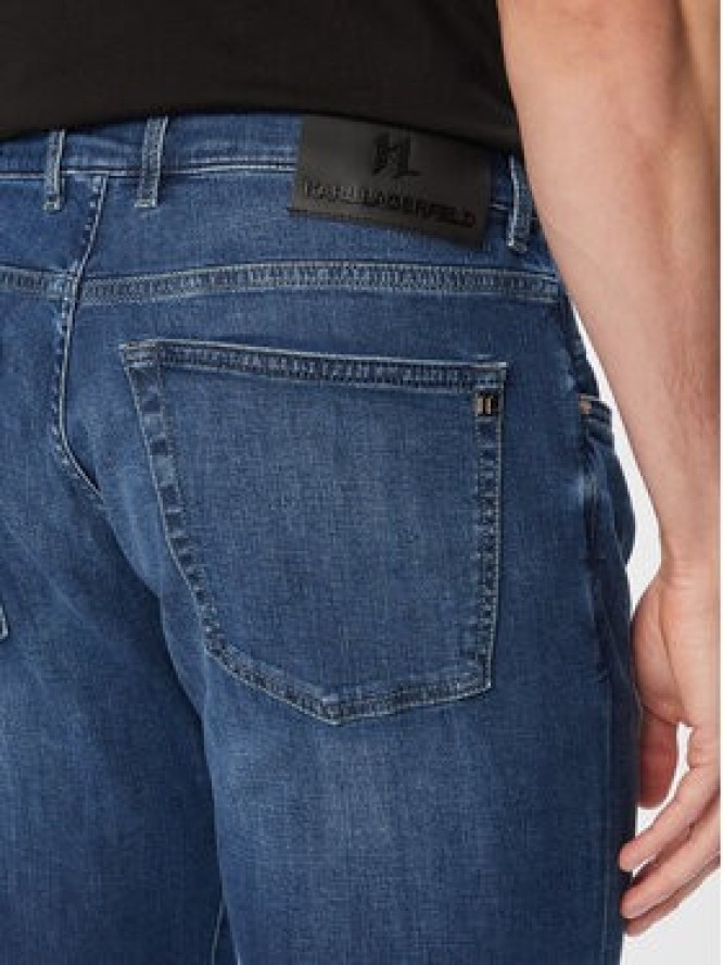 KARL LAGERFELD Jeansy 265506-562843 Niebieski Tapered Fit