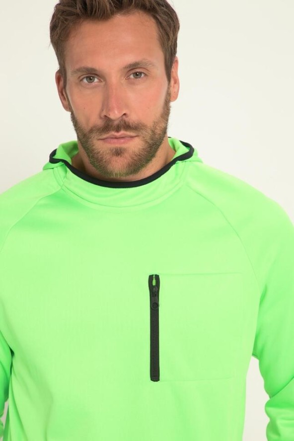 Męska Bluza z kapturem Odzież fitness kieszenie