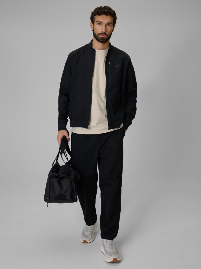 4F Kurtka przejściowa membrana 5000 męska - czarna 3XL