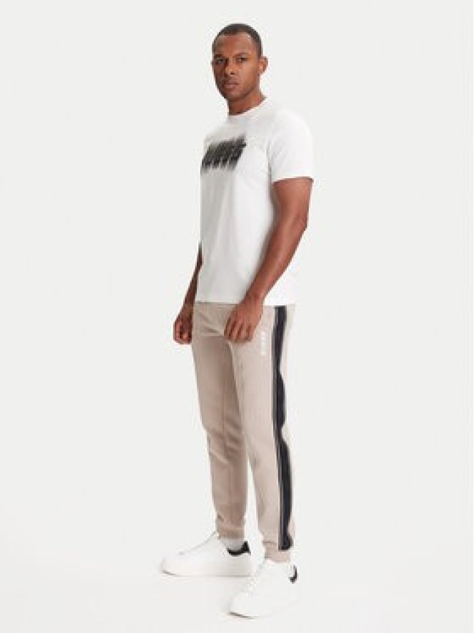 Guess Spodnie dresowe Z2YB09 KB3P2 Beżowy Regular Fit