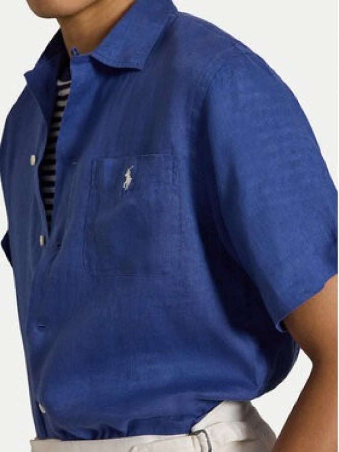 Polo Ralph Lauren Koszula 710966421503 Niebieski Regular Fit