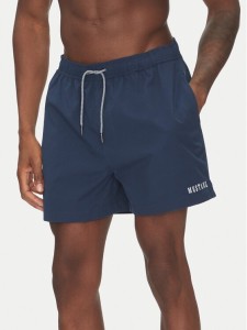Mustang Szorty kąpielowe Oceanside 1016478 Granatowy Regular Fit