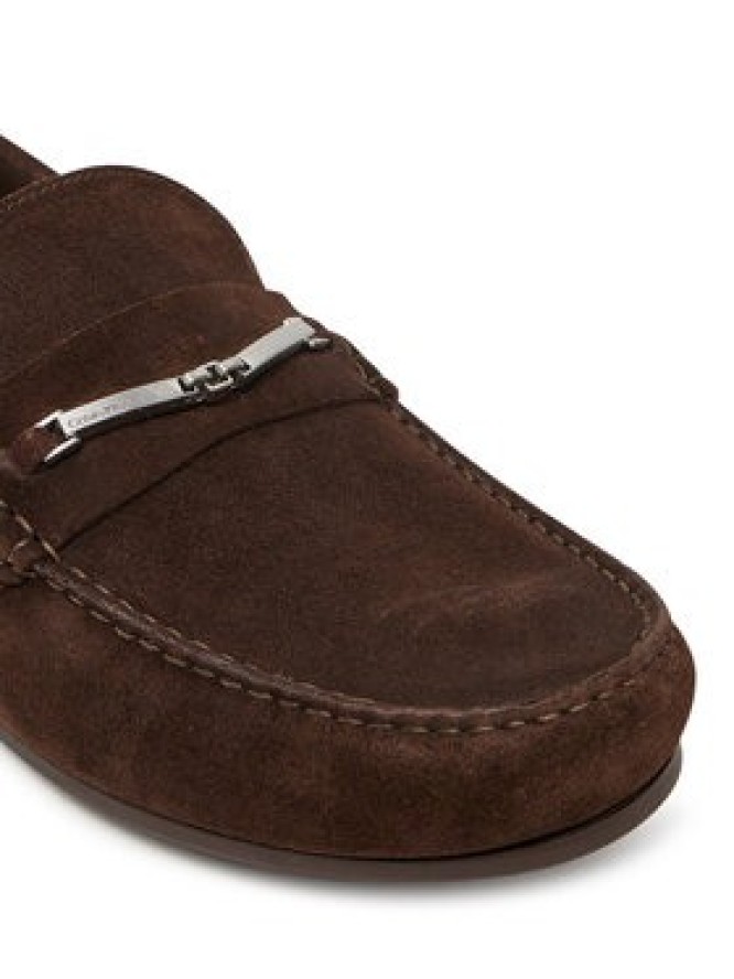 Calvin Klein Mokasyny Driver W/ Ny Bit Sue HM0HM01759 Brązowy