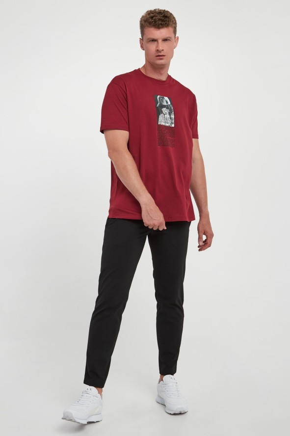 T-shirt męski z nadrukiem ARMANI EXCHANGE