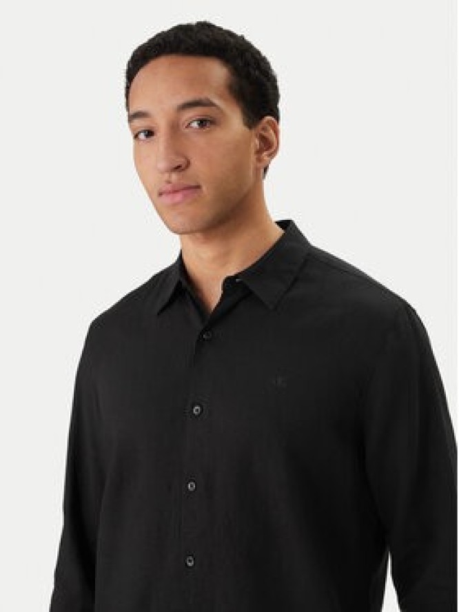 Calvin Klein Koszula LV04LE125G Czarny Regular Fit