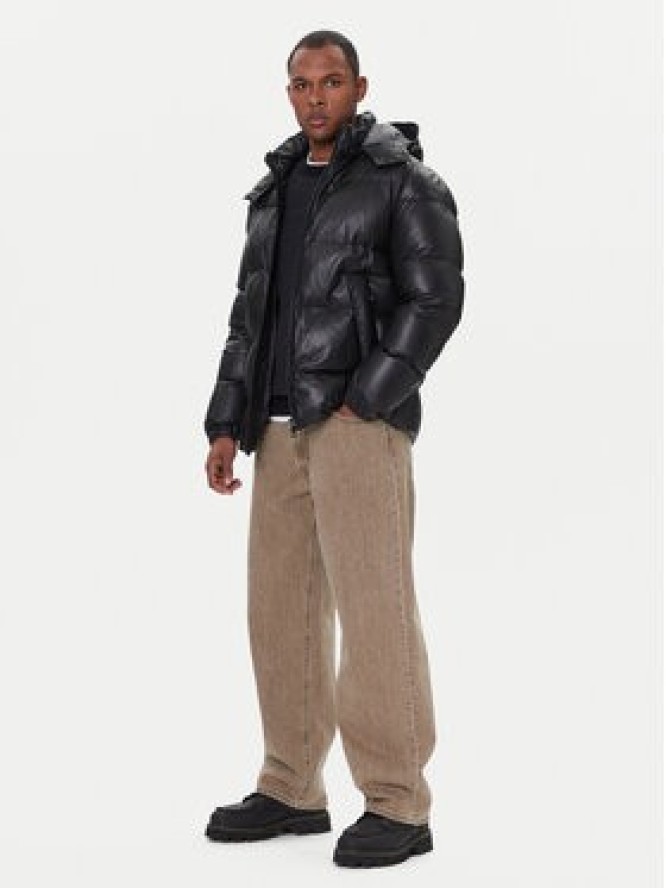 Milestone Kurtka skórzana Mortimer 531040 21340 Czarny Regular Fit