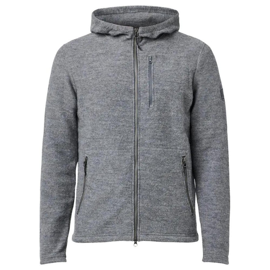 Bluza z kapturem męska Titus - Szara