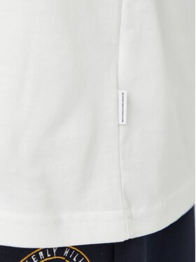 Beverly Hills Polo Club T-Shirt P-SS26M-TS101 Biały Regular Fit