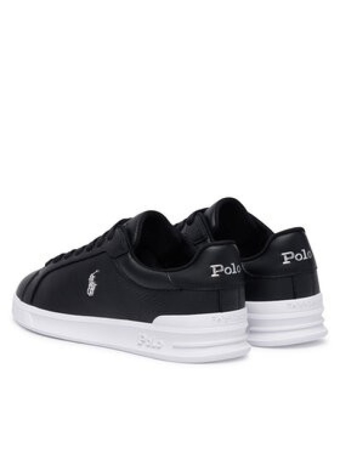 Polo Ralph Lauren Sneakersy 809P07158001 Czarny