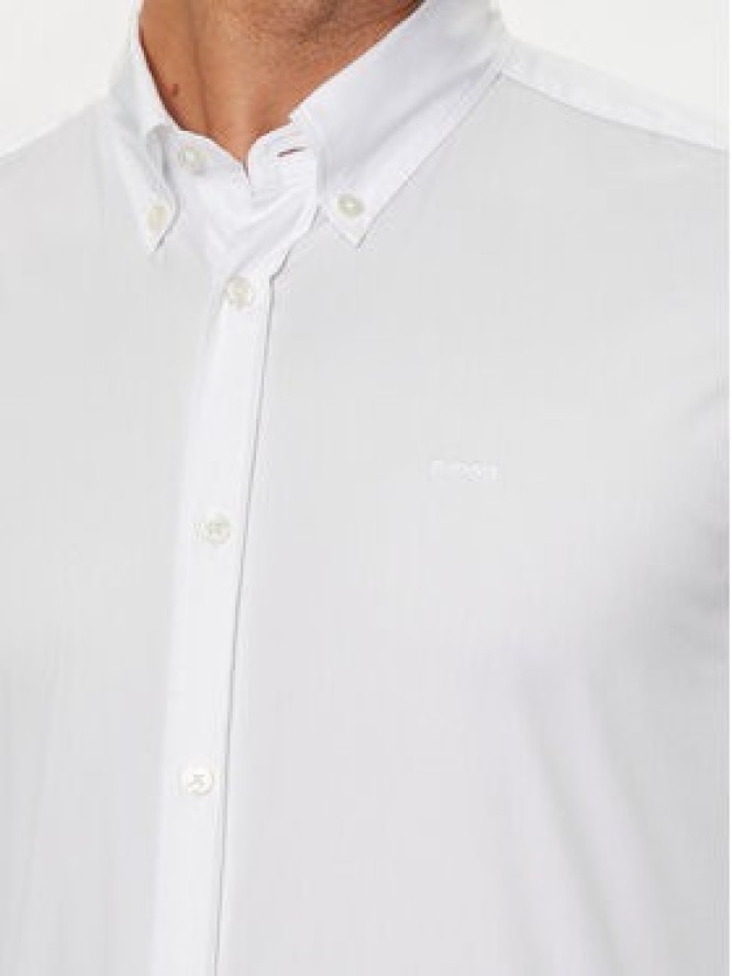 Boss Koszula Roan 50520291 Biały Slim Fit