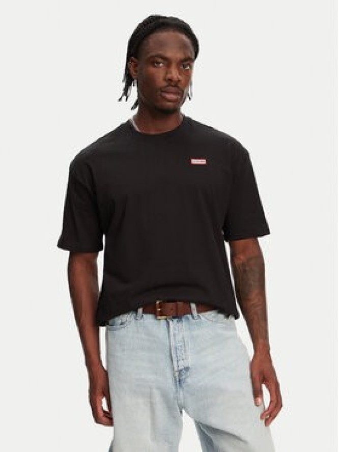 Hunter T-Shirt Rasputin HARM0057251 Czarny Relaxed Fit