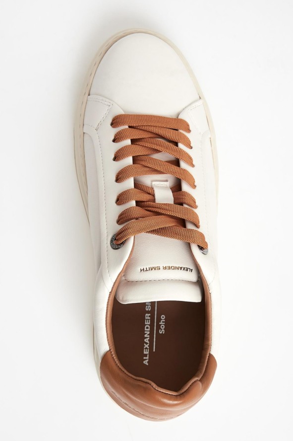 Sneakersy męskie skórzane Soho Man ALEXANDER SMITH