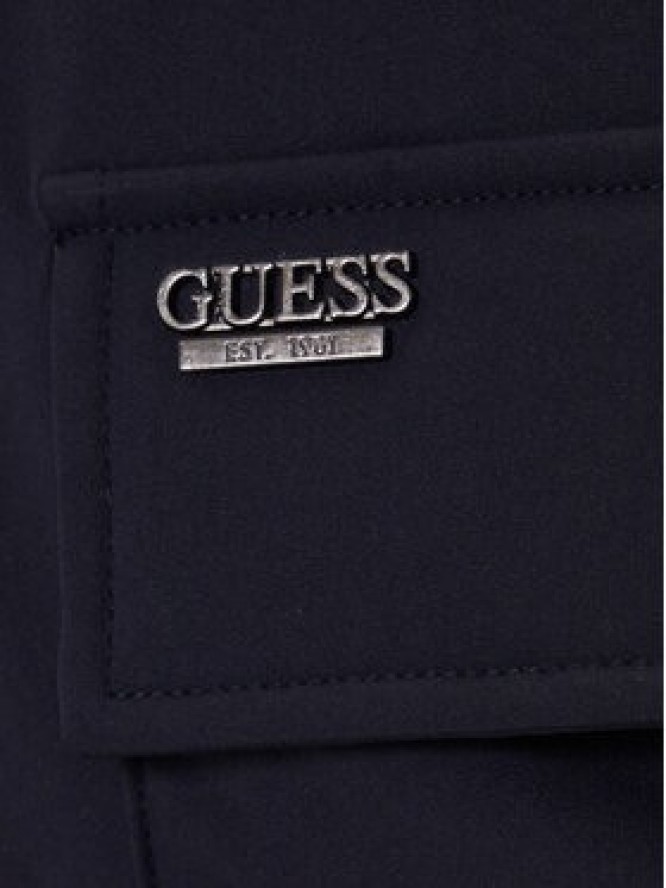Guess Kurtka puchowa M5BL2G W2712 Granatowy Regular Fit