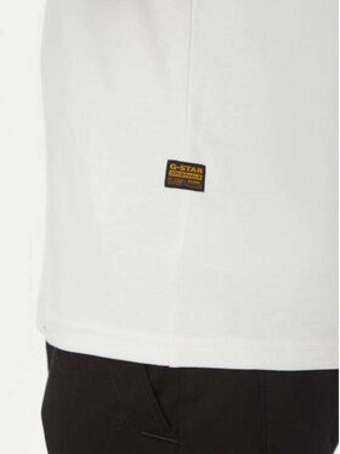 G-Star Raw T-Shirt G-Script D25150-C812 Biały Regular Fit