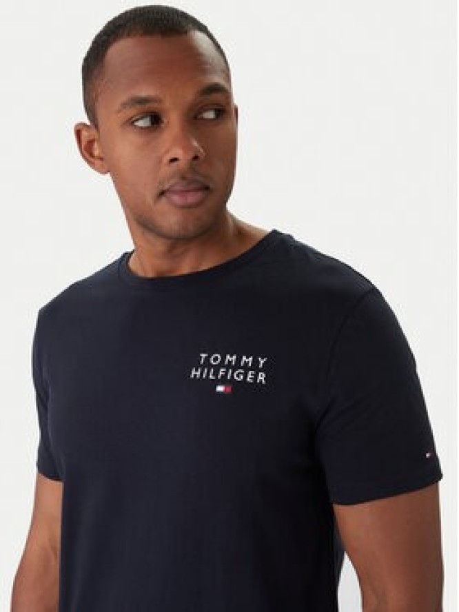 Tommy Hilfiger T-Shirt UM0UM02916 Granatowy Regular Fit