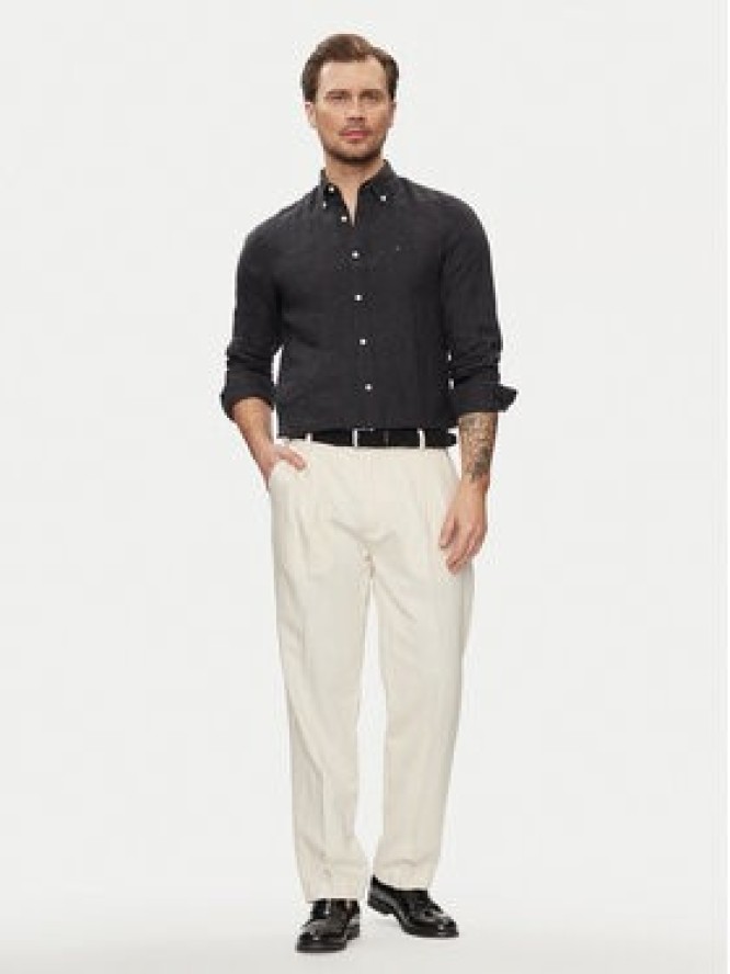 Tommy Hilfiger Koszula MW0MW34602 Czarny Regular Fit