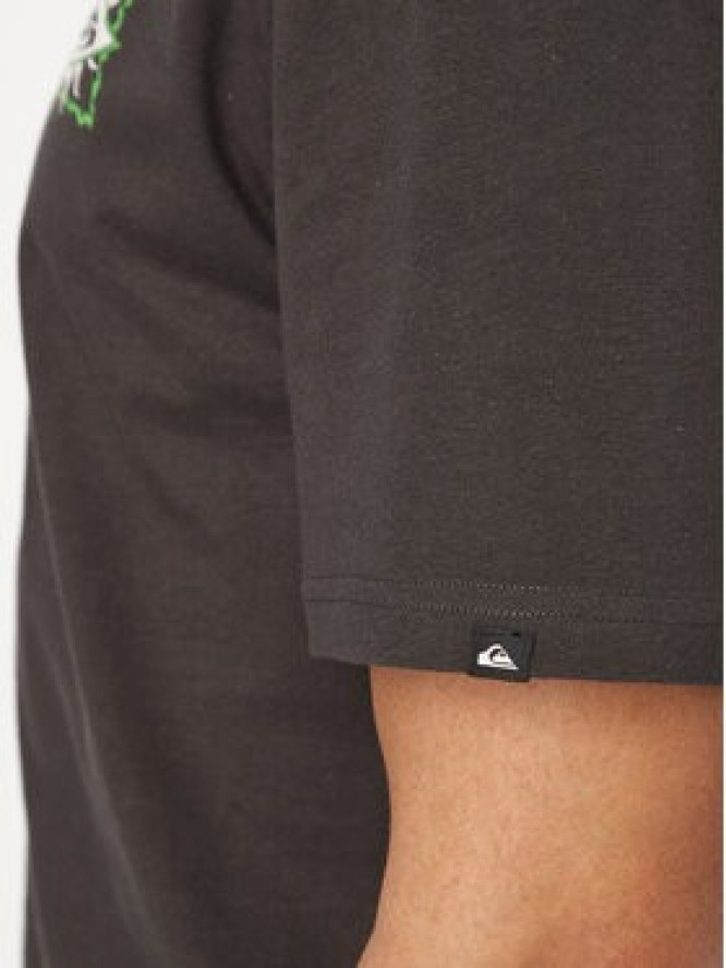 Quiksilver T-Shirt EV Starfish Stamp EQYZT08284 Czarny Regular Fit