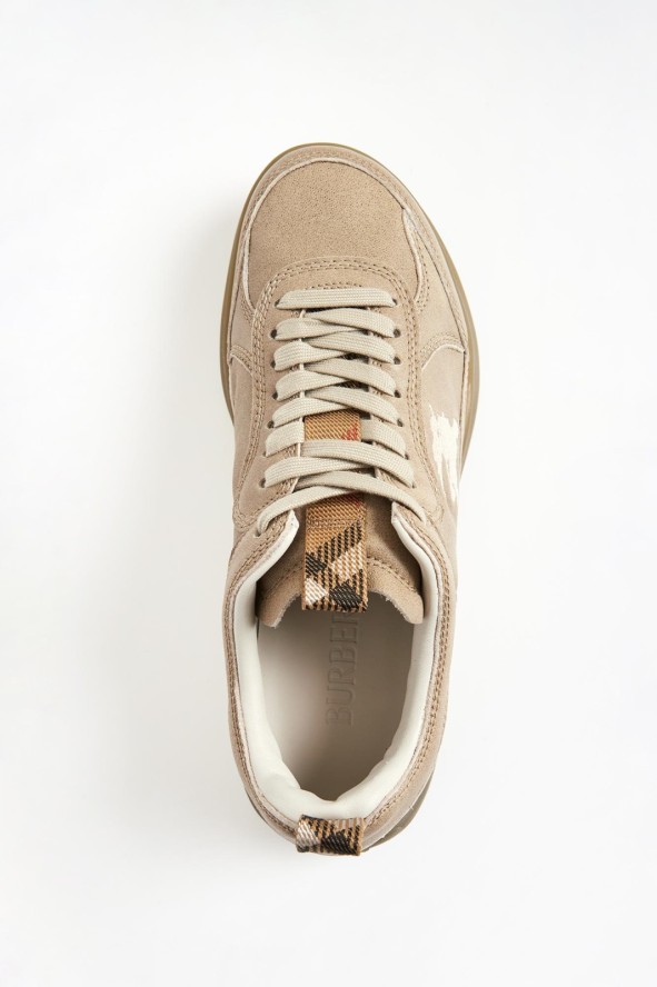 Sneakersy męskie skórzane BURBERRY