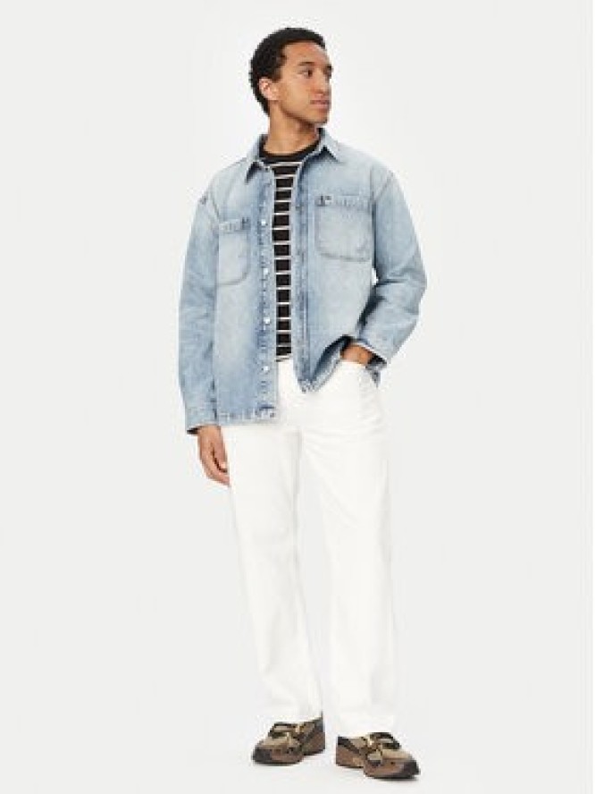 Tommy Jeans Koszula jeansowa DM0DM23269 Niebieski Relaxed Fit