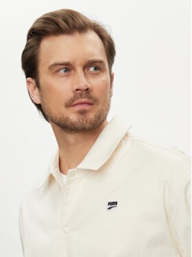 Puma Kurtka przejściowa Downtown 623695 Beżowy Loose Fit