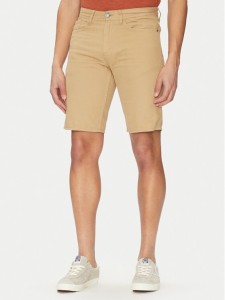 Blend Szorty jeansowe 20718128 Beżowy Regular Fit