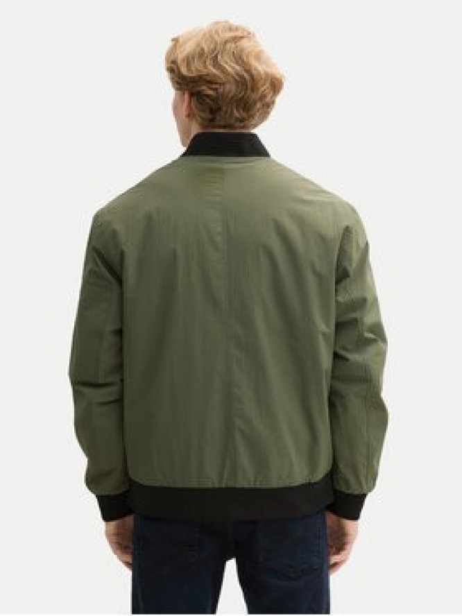 Tom Tailor Denim Kurtka bomber 1043828 Zielony Regular Fit