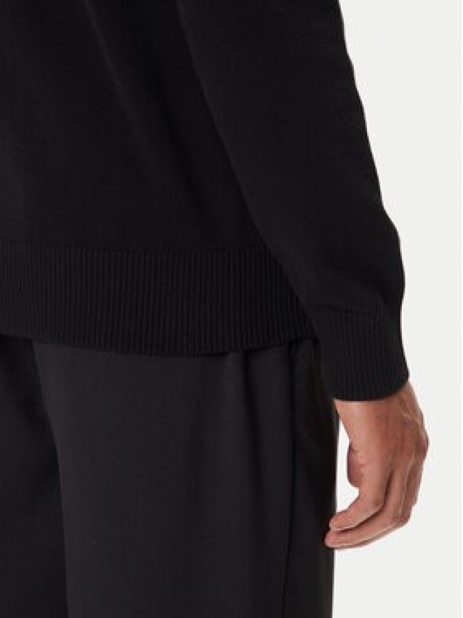 Karl Lagerfeld Jeans Sweter A4M18033 Czarny Regular Fit